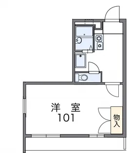 カームプレイスI【2階】の間取り