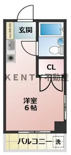 ハイツサンフローラ【2階】の間取り