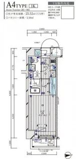 メインステージ入谷V【3階】の間取り