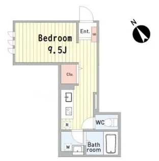 良久ビル【1階】の間取り