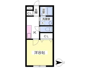 フィオーレFUJI【2階】の間取り
