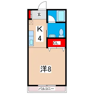 PARTRE【2階】の間取り