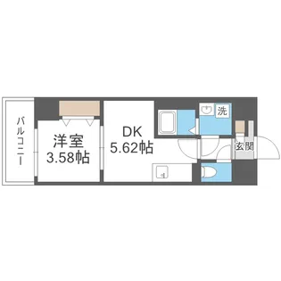 SERIE東淀川【7階】の間取り