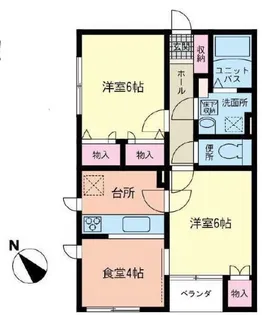 ショコラ【1階】の間取り