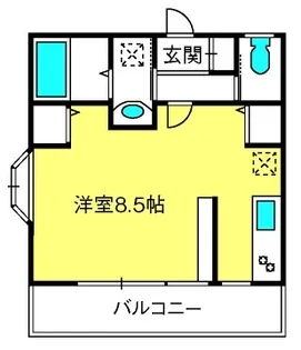 セレス大宮【1階】の間取り