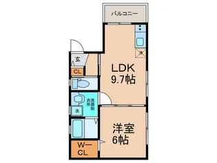 クレッシェンド【2階】の間取り