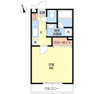 グリーンルーフ【2階】の間取り