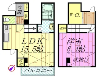 ベルエキップの間取り