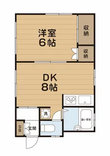 ゾネハウス【2階】の間取り