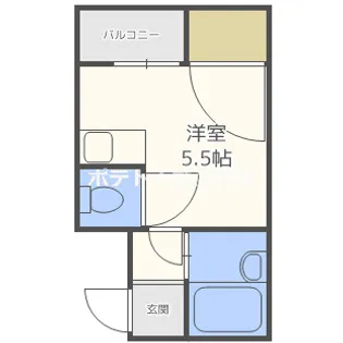 TSビル【3階】の間取り