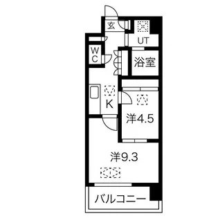 NORTH VILLAGE BIRTH PLACE【3階】の間取り