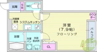 ベルリードU【1階】の間取り