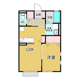 フレグランスIII【2階】の間取り