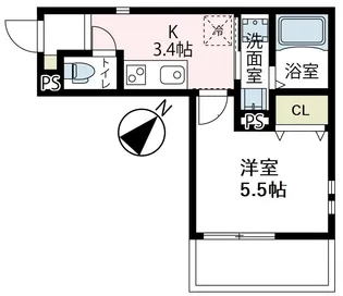 Hokulea(ホクレア)【2階】の間取り