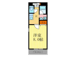 アルファプライズ セブン【2階】の間取り
