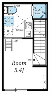 Ritz Court 立花(リッツコート立花)【2階】の間取り