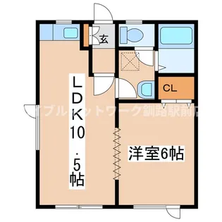 ハーバーシティ浦見 No.9【1階】の間取り