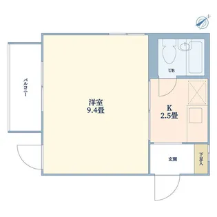 楓タウンハウス【4階】の間取り