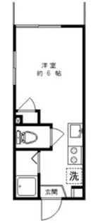 フィールド・イン千川【1階】の間取り