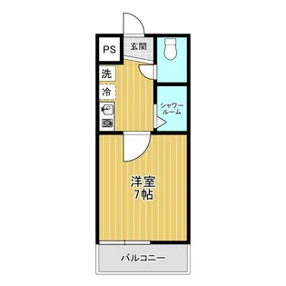 Commons真志喜【4階】の間取り