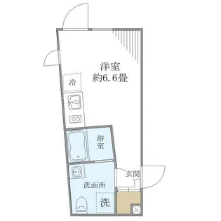 FARE代々木【4階】の間取り