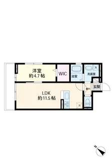 Grande Luna(グランデ ルーナ)【1階】の間取り