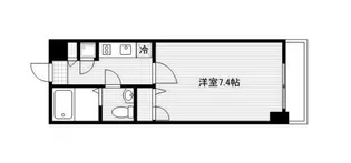 PROJECT No57 Tokyo Mito Street【7階】の間取り