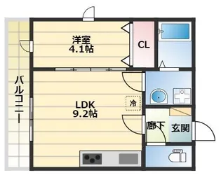 Arc千葉本町【3階】の間取り