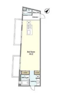 コージーコート中目黒(旧レガリアレジデンス中目黒)【2階】の間取り