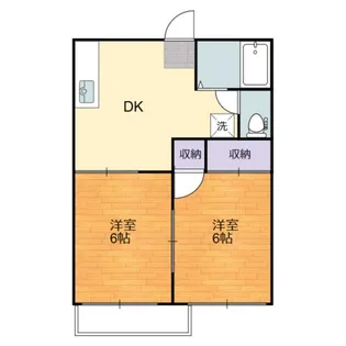 ポートハウス【2階】の間取り