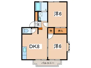 グリーンフィールドBの間取り