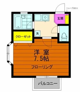 フラットキャップ【1階】の間取り