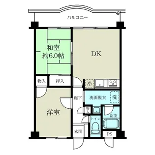 マ・メゾン【1階】の間取り