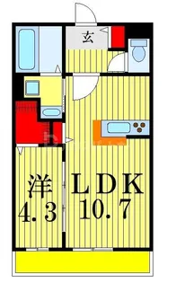 カーサ ボナール【2階】の間取り