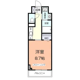 セレジェイラ ミツ【3階】の間取り