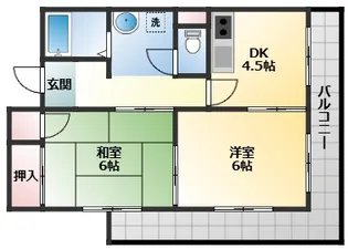 ルミエールマツダ【3階】の間取り