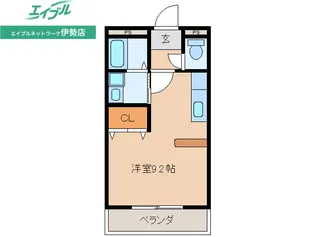 キャピトルヒルズII【1階】の間取り
