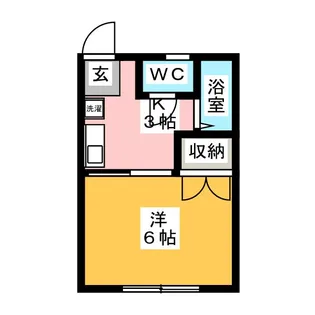 エストゥーディオ辻堂【1階】の間取り