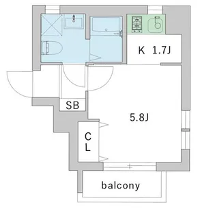 GranDuo世田谷VI【1階】の間取り