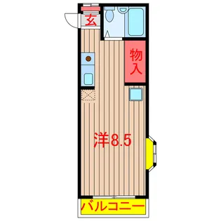 第一メゾンヒロ【2階】の間取り
