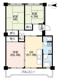 UR水草【3階】の間取り