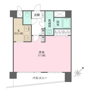 コスモリード雪が谷大塚【5階】の間取り