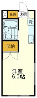 ガーデンハイツ【2階】の間取り