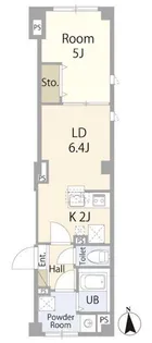 プレゾン【1階】の間取り