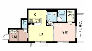 シャーメゾン美喜 中桜塚【2階】の間取り