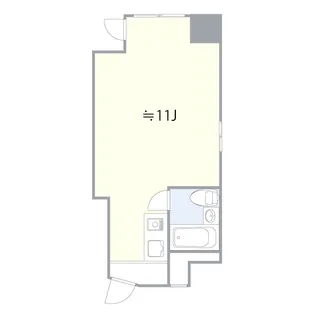 ジュウエル浜離宮【6階】の間取り