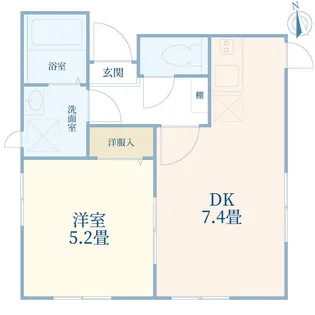 グレーシア【2階】の間取り
