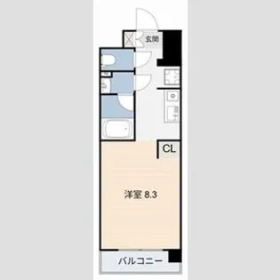 La Luce【9階】の間取り