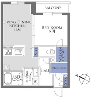 ガーデンレジデンス北嶺ウエスト棟【3階】の間取り