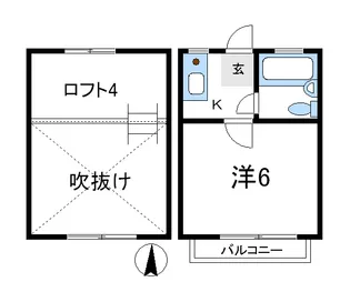 エクセル1【1階】の間取り